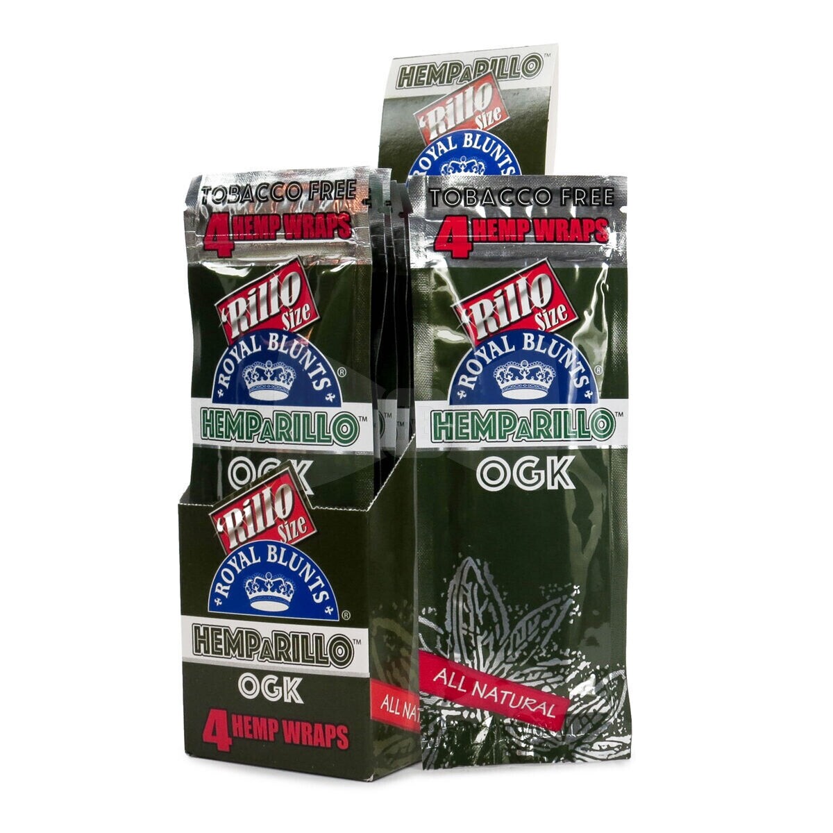 Royal Rillo Herbal Papers Original Gangster 5/4ct Packs 20pc