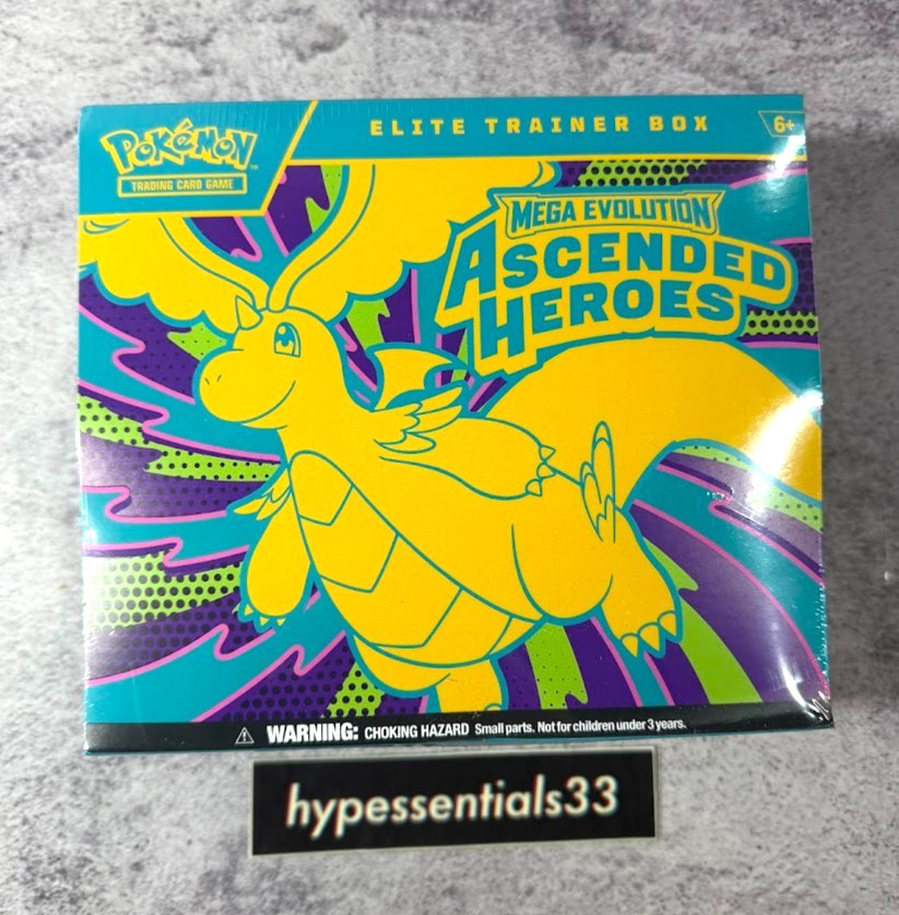 Pokémon TCG: Ascended Heroes Elite Trainer Box (ETB) SEALED New. In Hand