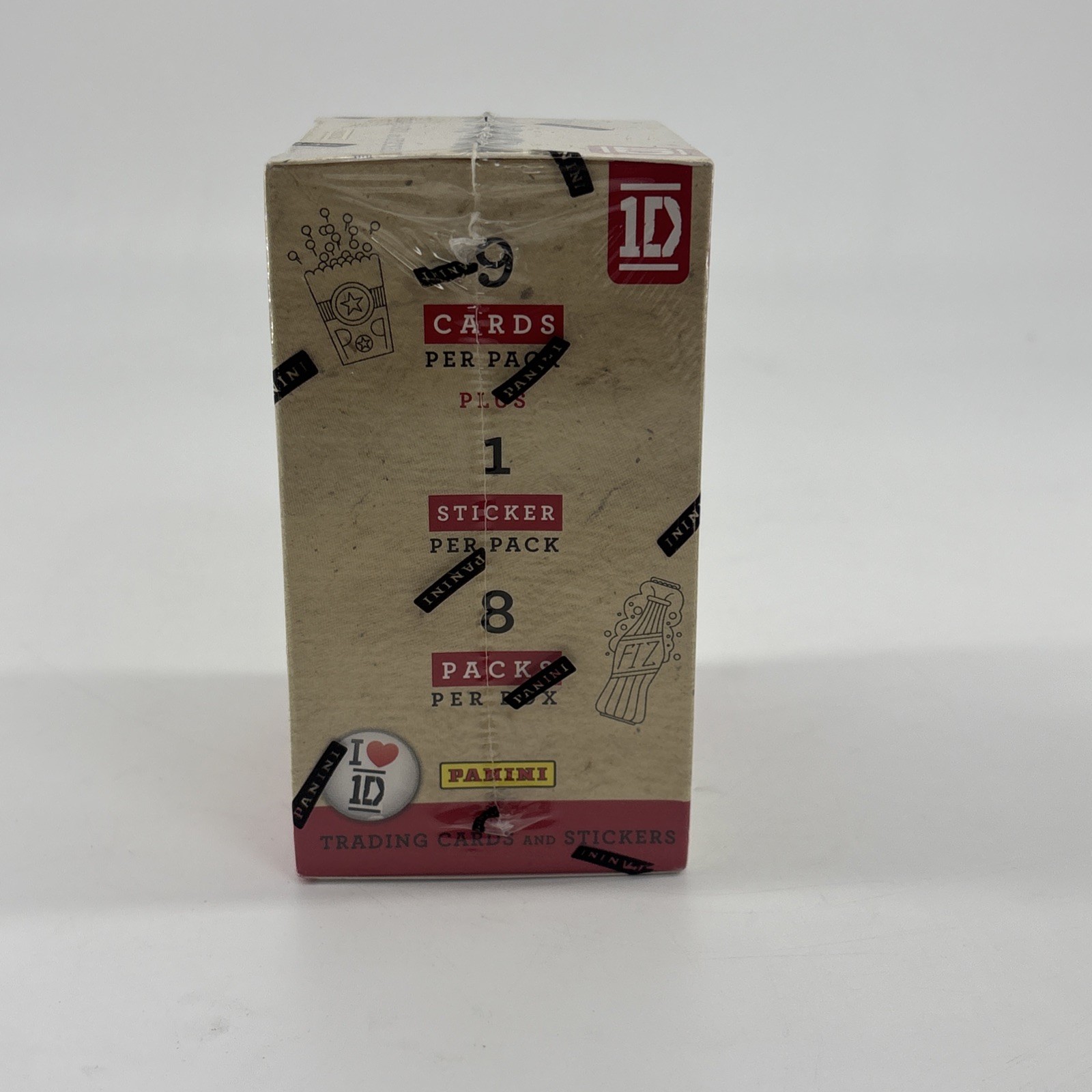 2013 Panini ONE DIRECTION 8 Pack Blaster Box (9 Cards + 1 Sticker Per Pack) New
