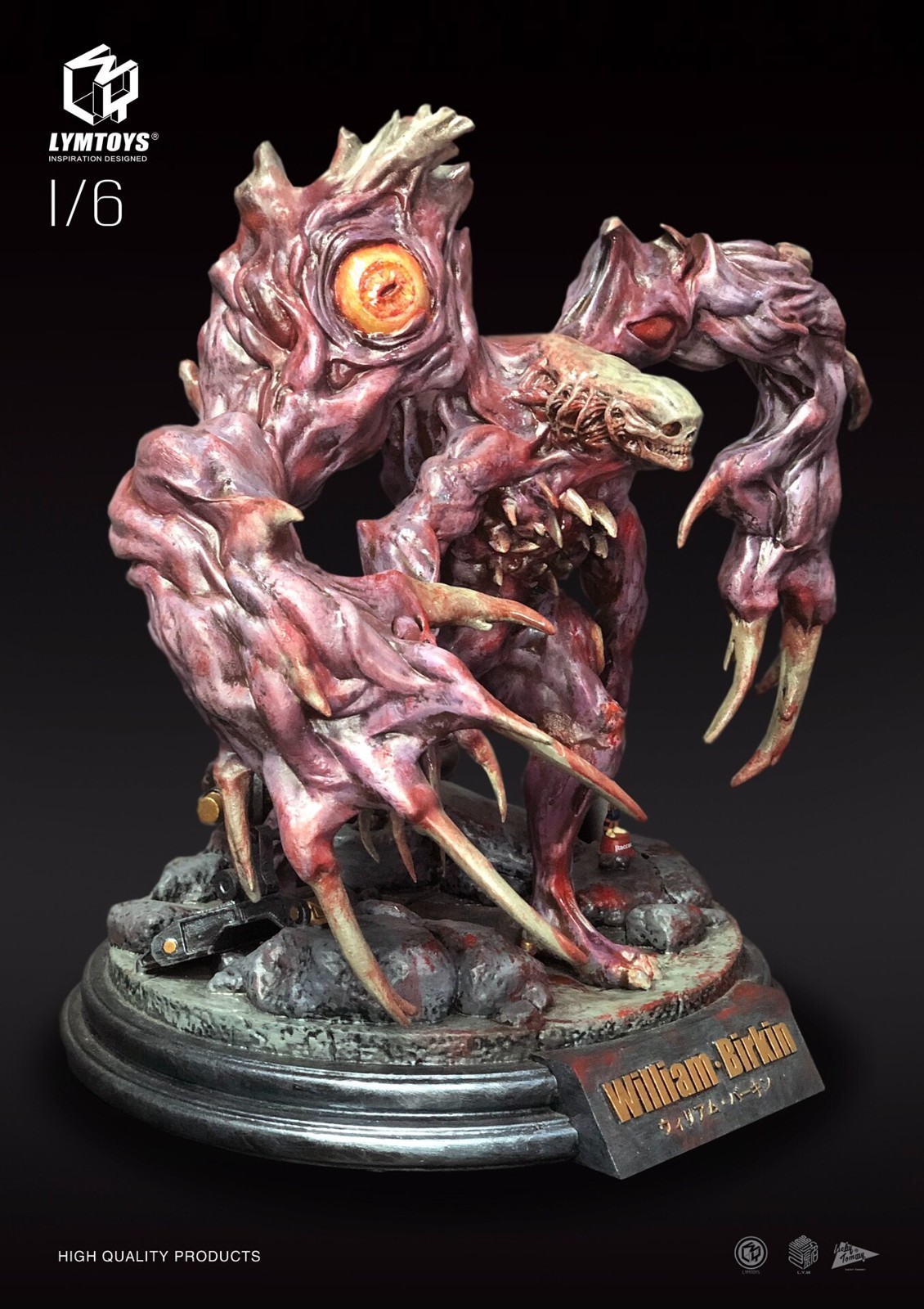 custom 1/6 Resident Evil solid resin william birkin need 60days ship 42cm