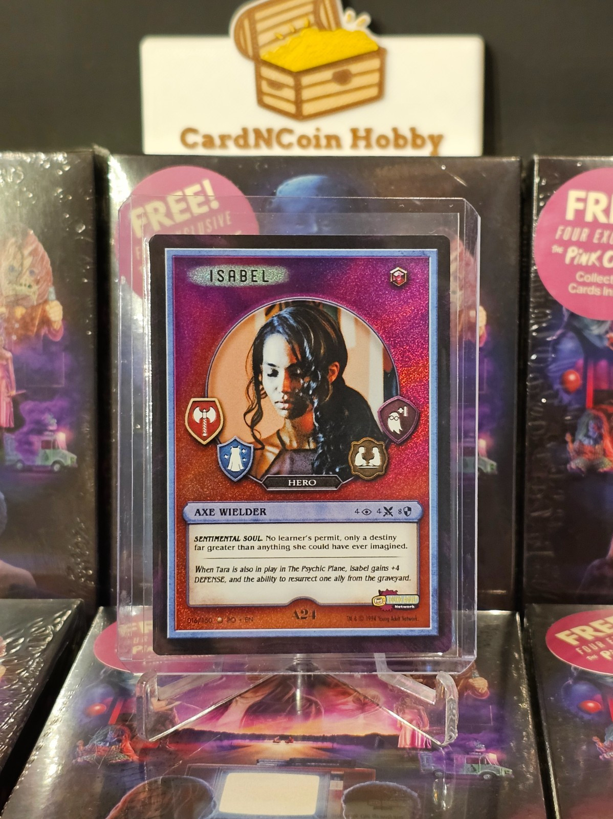 A24 I Saw The TV Glow Collectible Card Game – Isabel FOIL – Only 500 made!