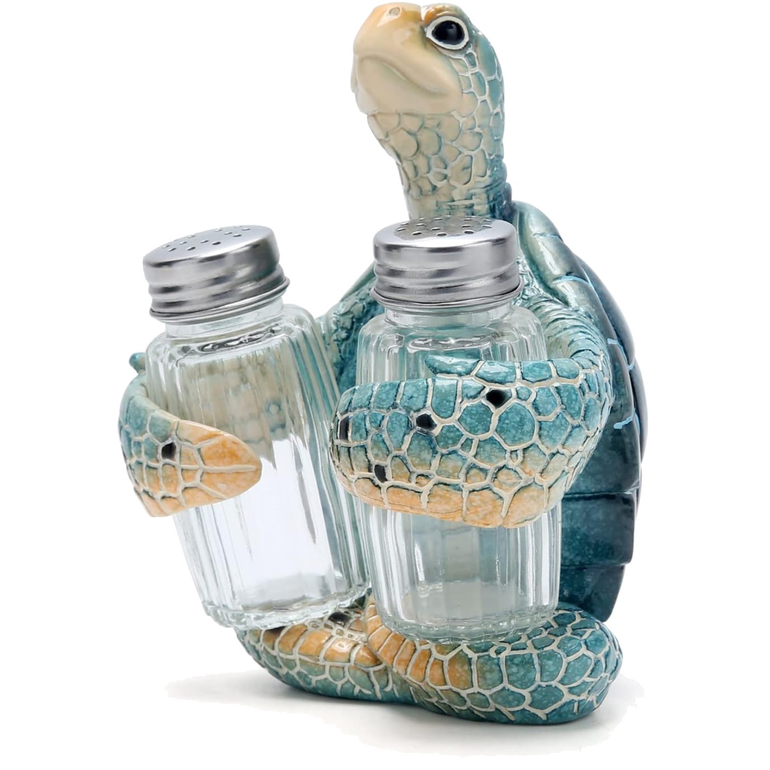 Sea Turtle Salt and Pepper Shaker Set for Home Decor