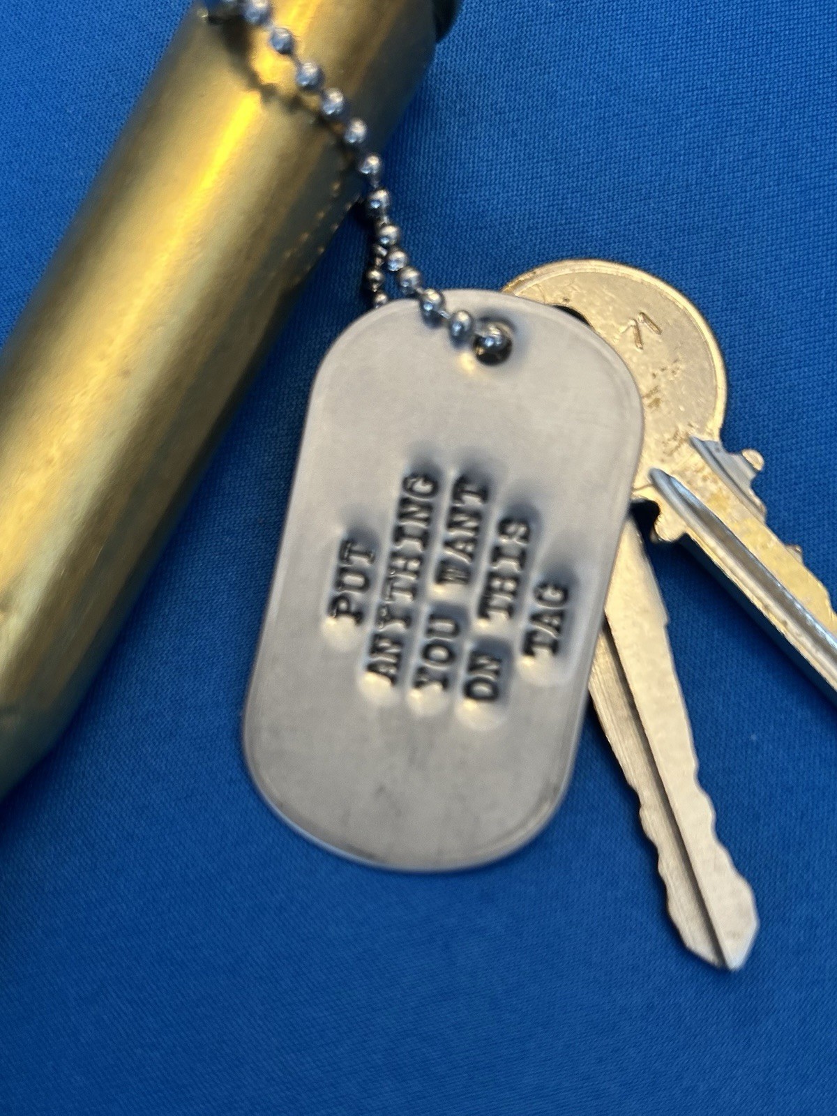 50 Cal BMG Key Chain