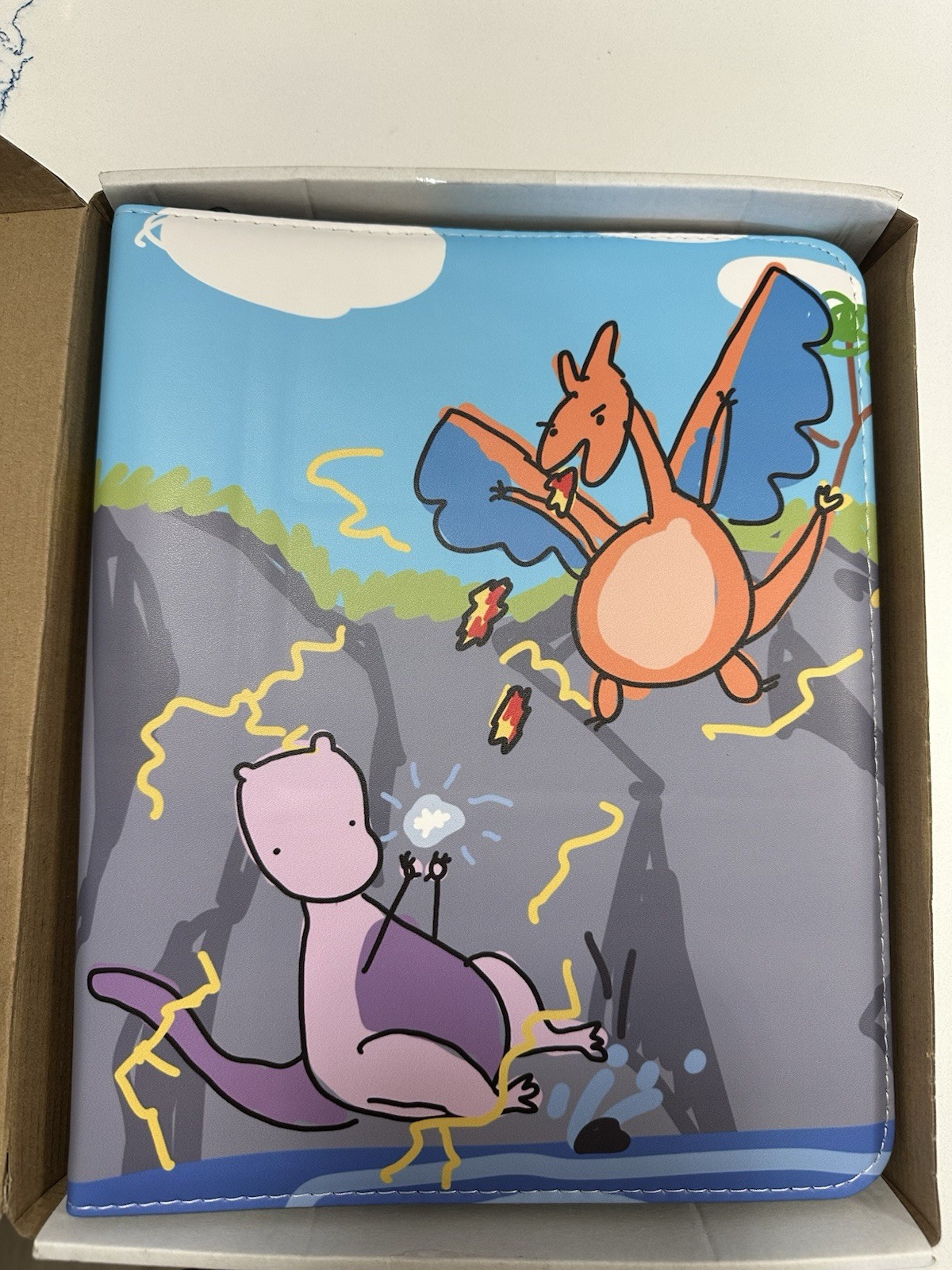 Dysfunctional Passholder Chardlard Ewtoo Pokenot Biner + Holo Promo Card