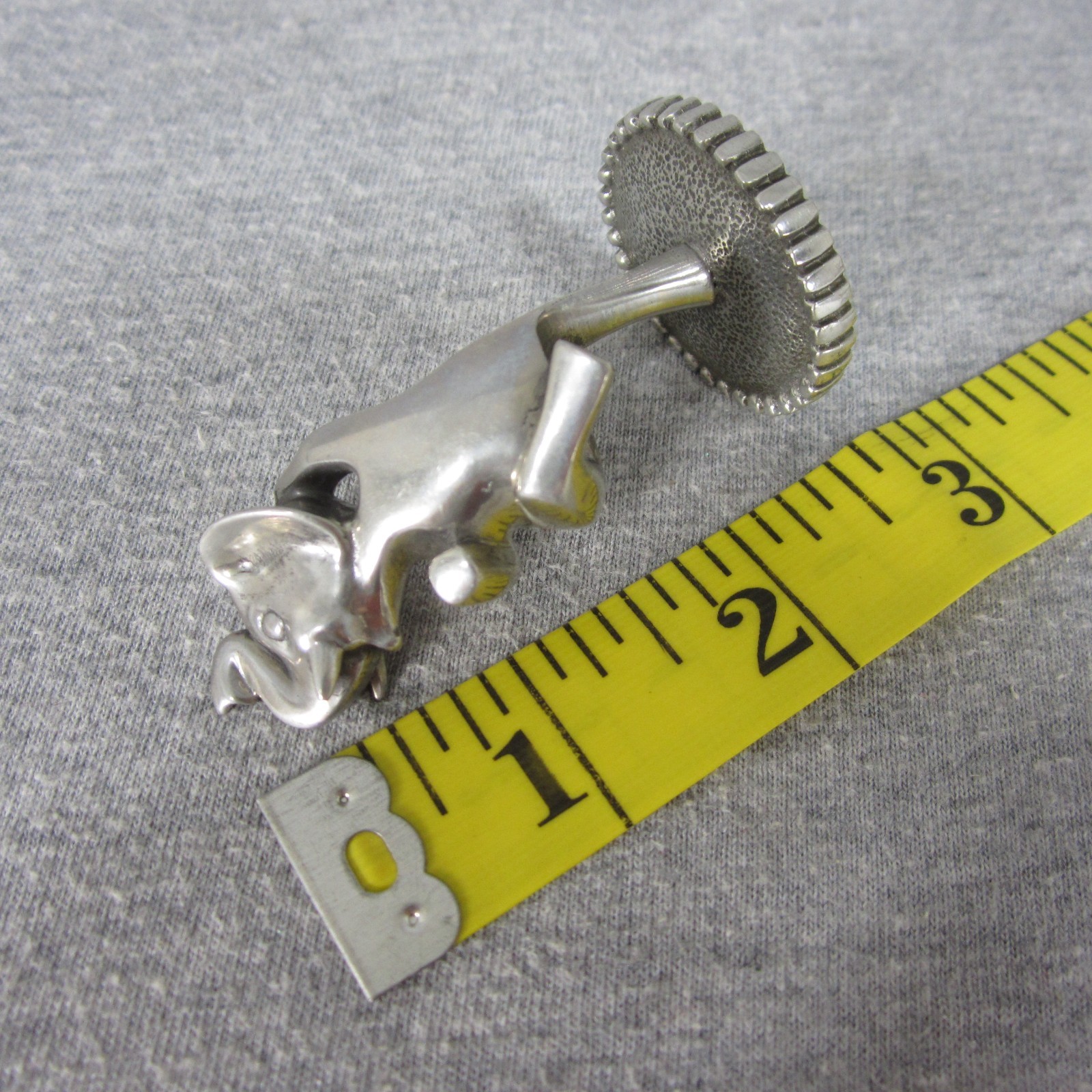 Shirley Pewter Dancing Elephant Figurine