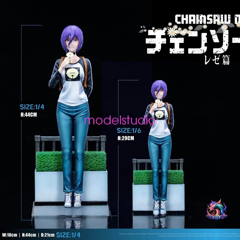 YQY Studio Chainsaw Man Reze Model Pre-order Painted 1/6 Scale Daily Suit PU New