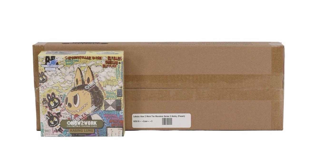 LABUBU HOW 2 WORK THE MONSTERS SERIES 3 HOBBY 3-BOX CASE