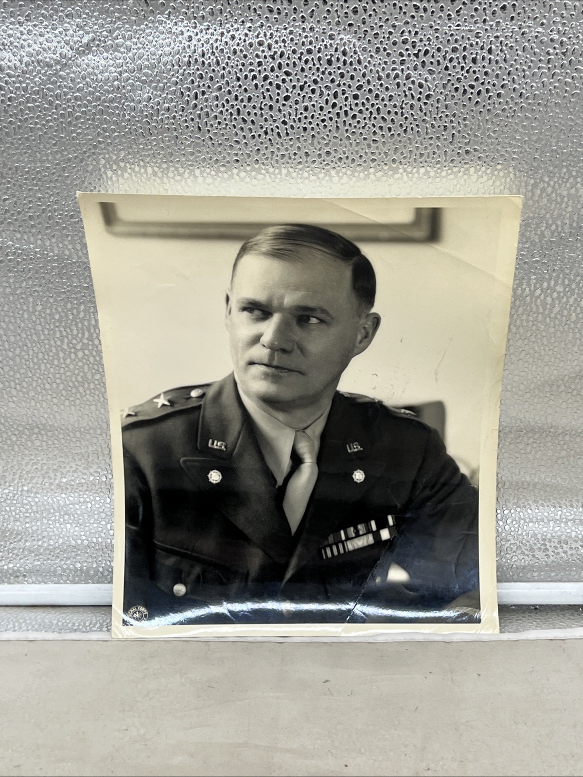 WW2 US Army Major General Signal Corps Photograph (RF
