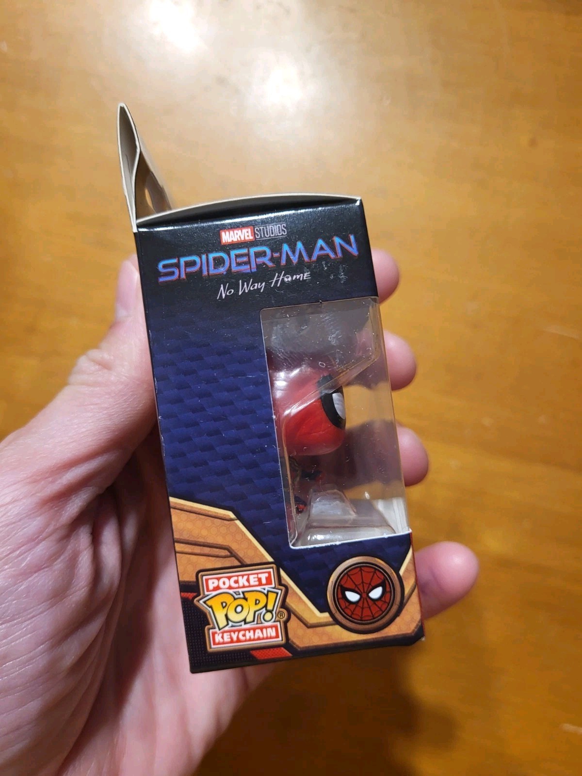 Funko Pop Pocket Keychain Marvel Spider-Man No Way Home Bobble Head