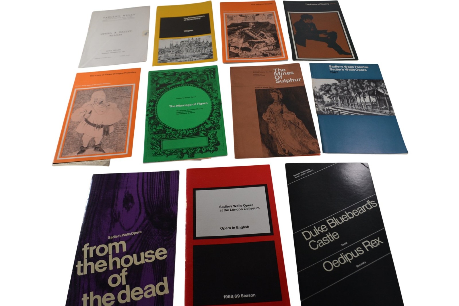Sadler’s Wells Opera Programmes Collection The Marriage of Figaro Vintage