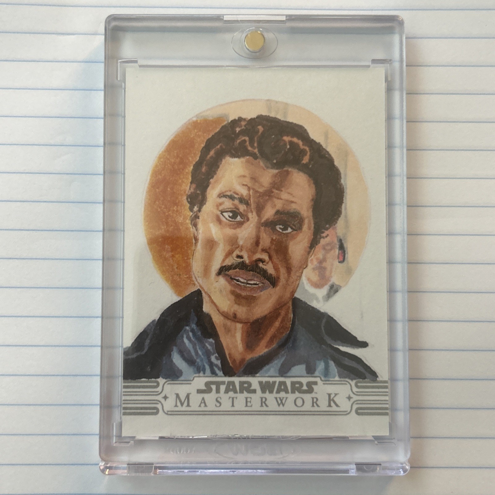 2025 Topps Star Wars Masterwork – Lando Calrissian Sketch By Don Nguyen 1/1