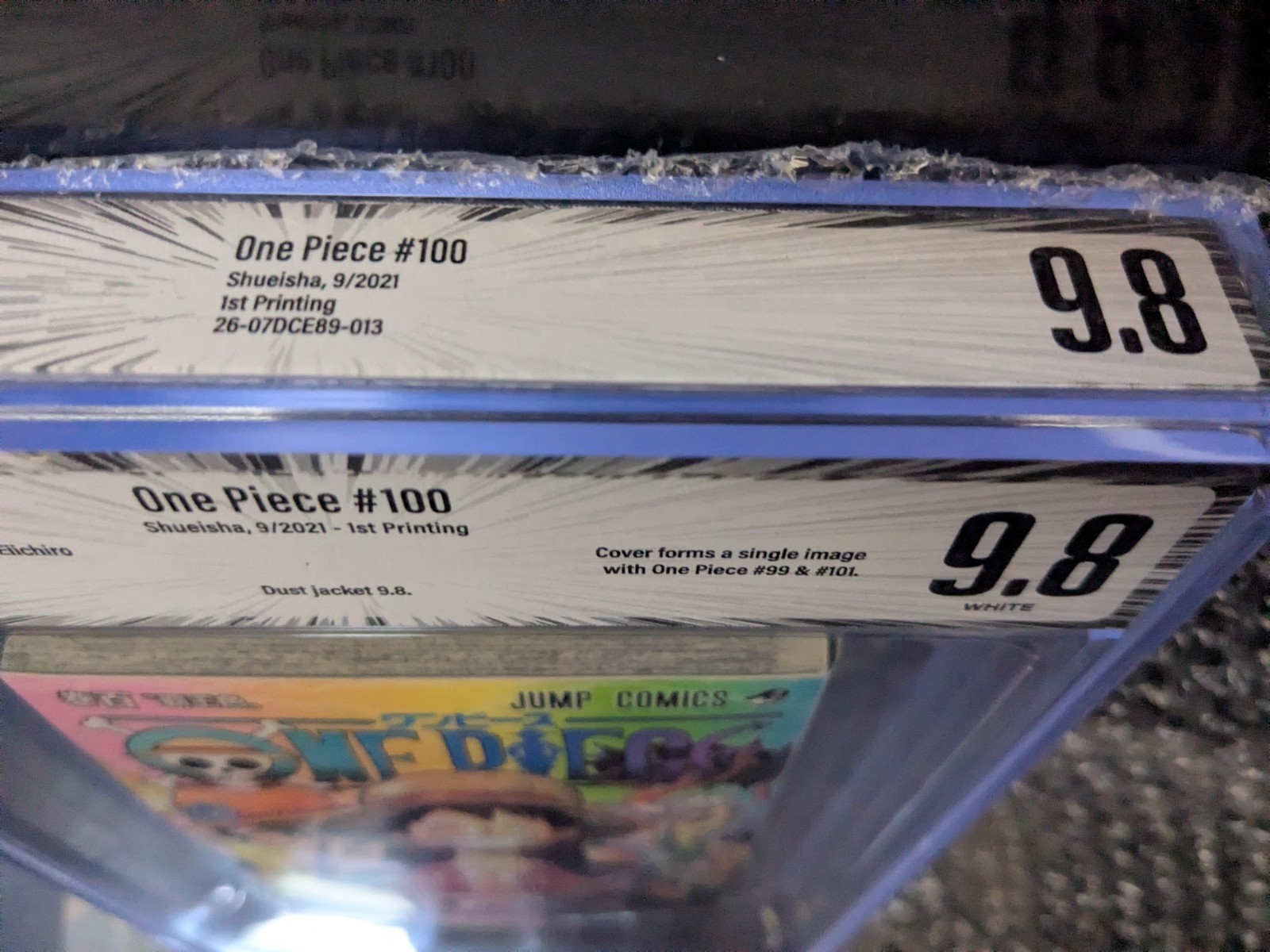【 BGS 9.8 】 ONE PIECE Vol.100 1st Printing Comic Manga JUMP Dust jacket 9.8