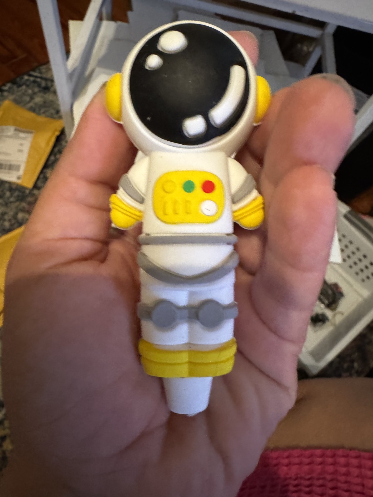Astronaut Pipe Silicone Glass Bowl Tobacco Smoking Spoon Pipe