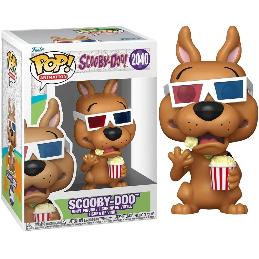 Funko Pop! Animation: Scooby Doo with 3D Glasses – Vinyl Figure #2040 #83580