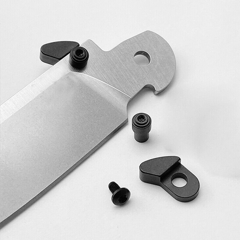 (2 Sets) Thumb Stud Screw Quickly Open Hook Push Nail For Benchmade Bugout 535