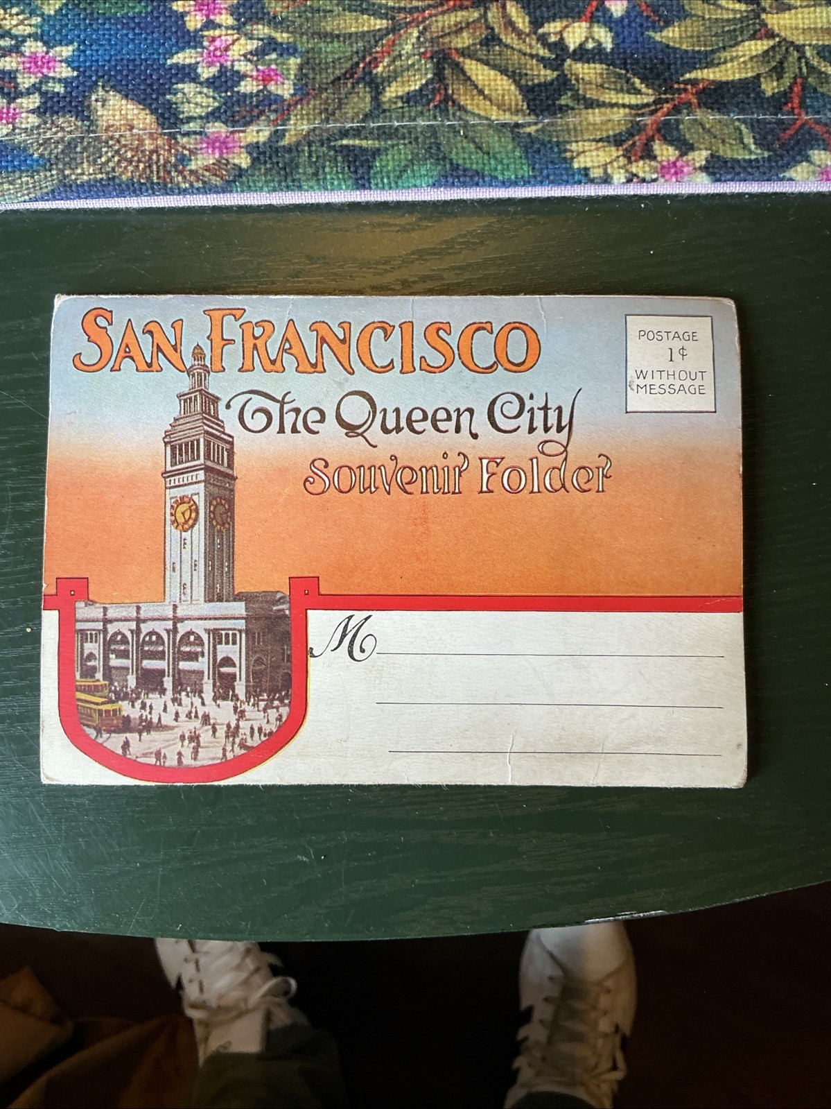 VTG SAN FRANCISCO THE QUEEN CITY SOUVENIR FOLDER 1920’S PACIFIC NOVELTY