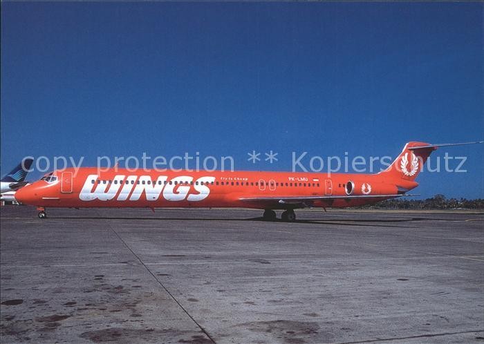 Aircraft Civil Wings Air MD-82 PK-LMU c/n 49429