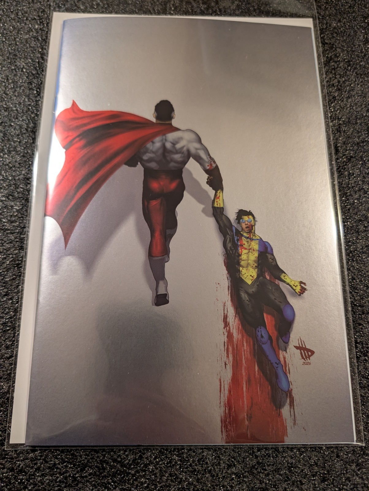 Invincible #1 Dave Wilkins CK Virgin Matte Foil MegaCon Excl. LTD-1500 (2026) NM