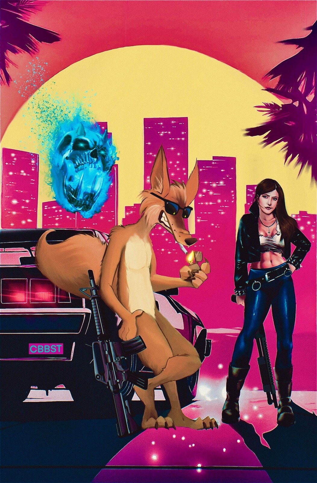 Franklin and Ghost #1 2023 – Cover By Martin Zavala – LTD 150 W/COA
