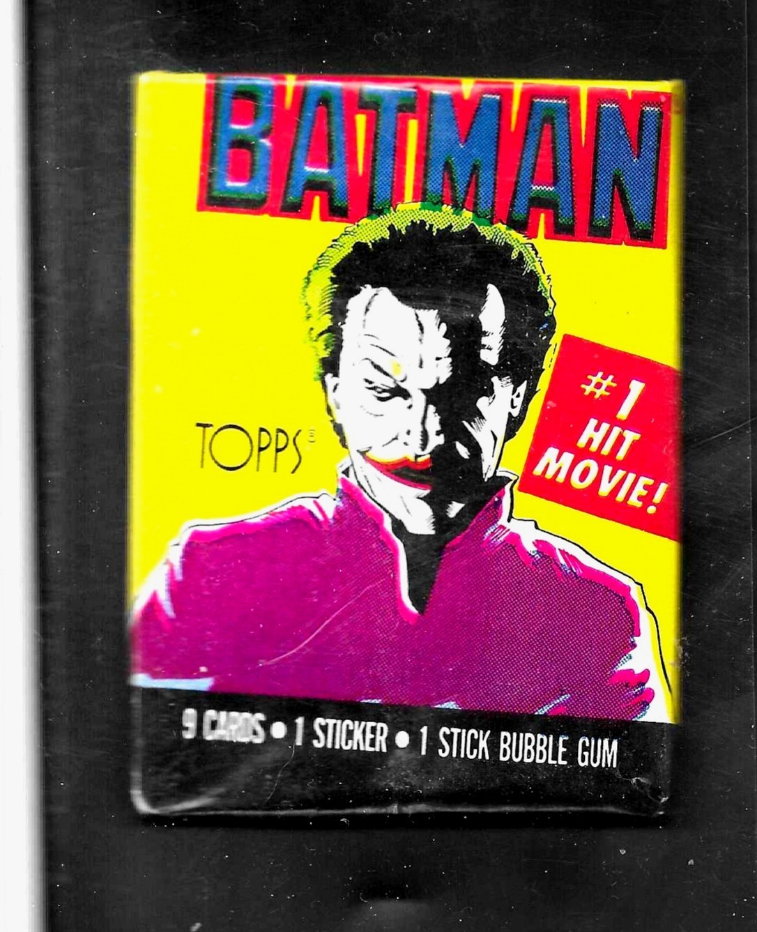 1989 Topps Batman Series 1- Sealed Trading Card Wax Pack
