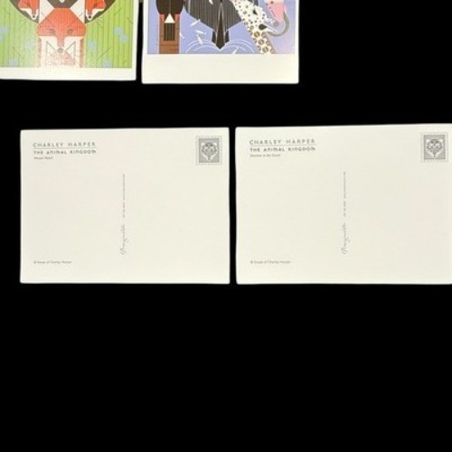 Charley Harper Postcard Lot Assorted Animals (22) Unused All Different Set C