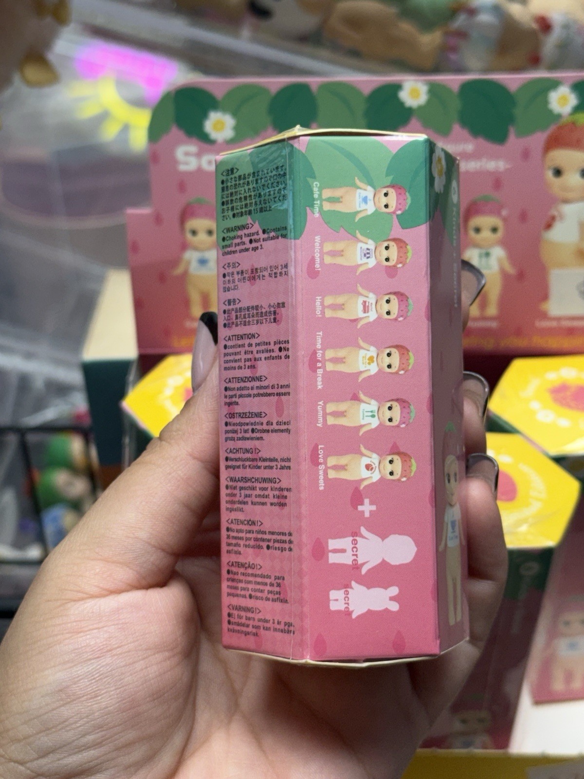 [100% Authentic] Sonny Angel Seoul Strawberry Series Rare (ONE SEALED BLIND BOX)