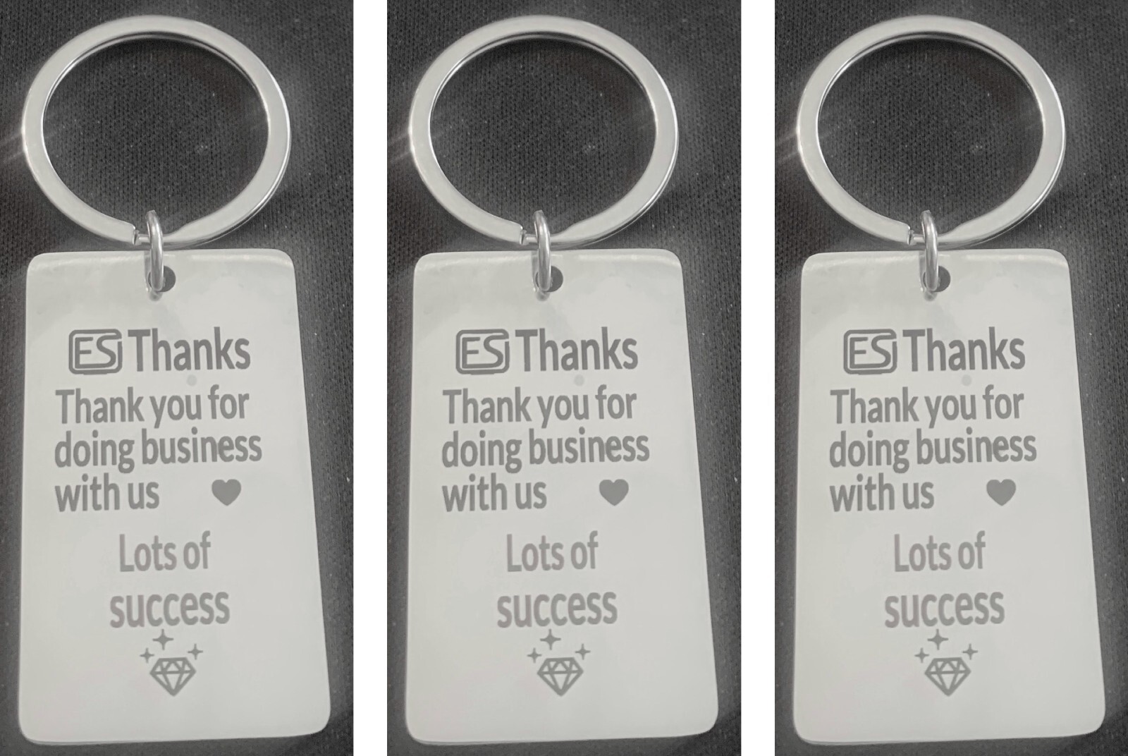 Customized Personalized Double-Sided Laser Engraved Key Chains Free Shipping USA