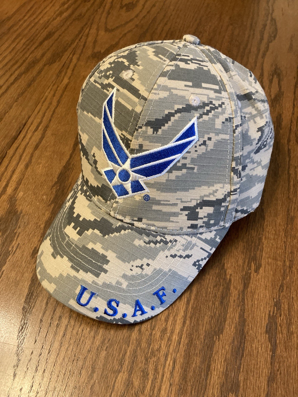 United States Air Force Logo Camo Hat U.S.A.F. ABOVE ALL