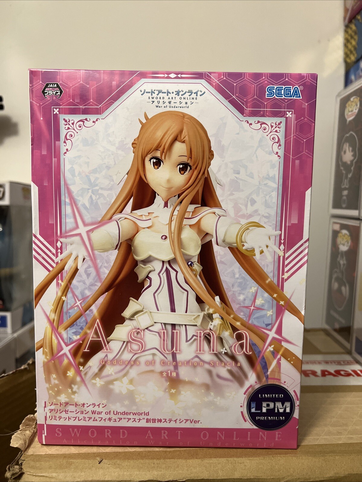 Asuna Goddess Of Creation Stacia Figure | Sword Art Online