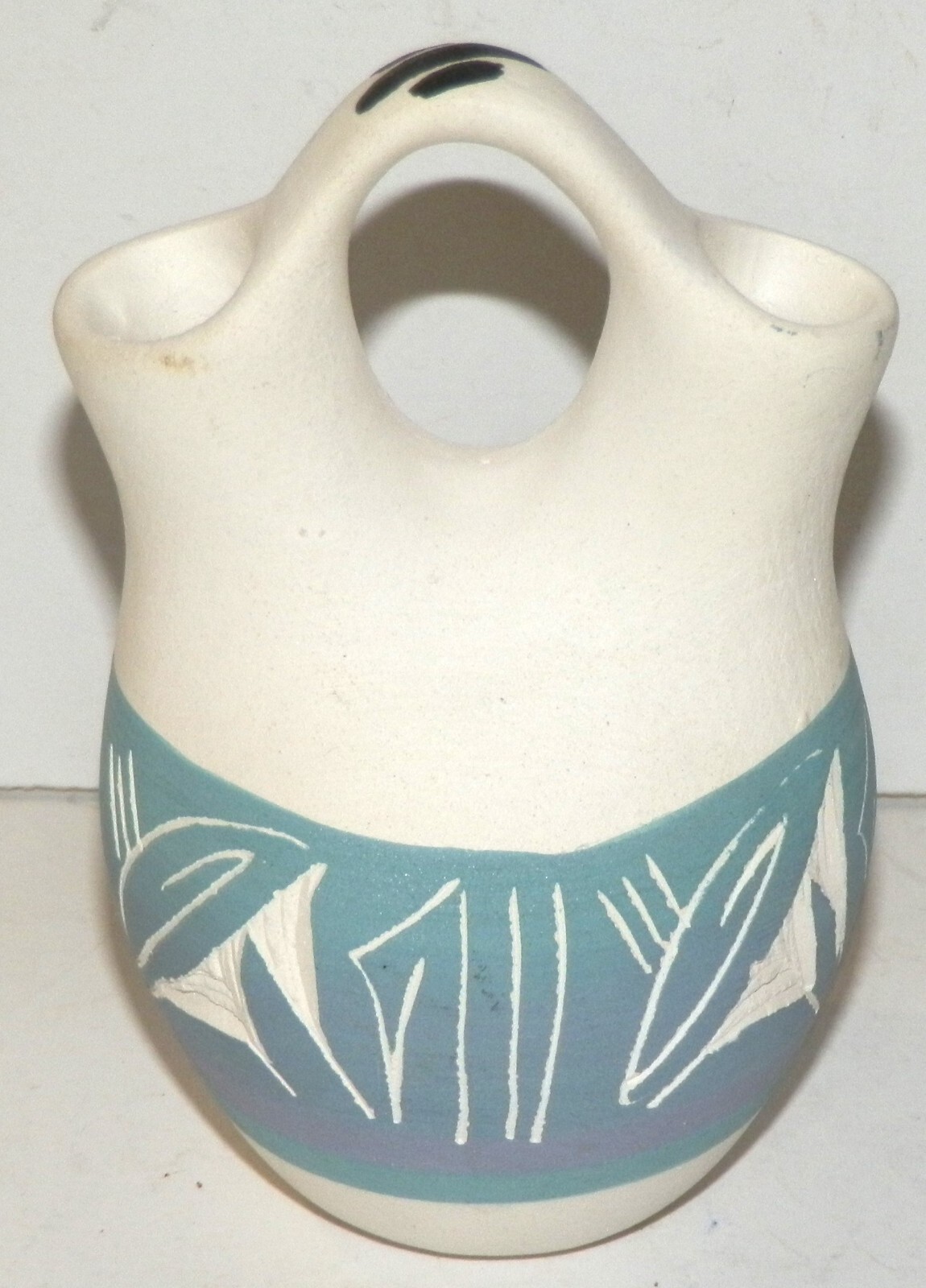 Mesa Verde Pottery Navajo Native American Small Wedding Vase w/ Papers