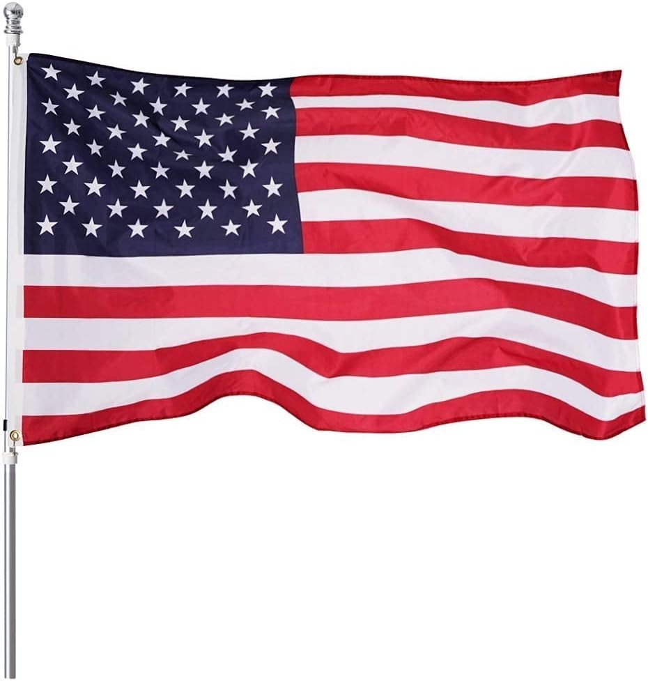 Vivid American Flag 2×3 Ft – Double-Sided, Durable Polyester for Outdoor Use