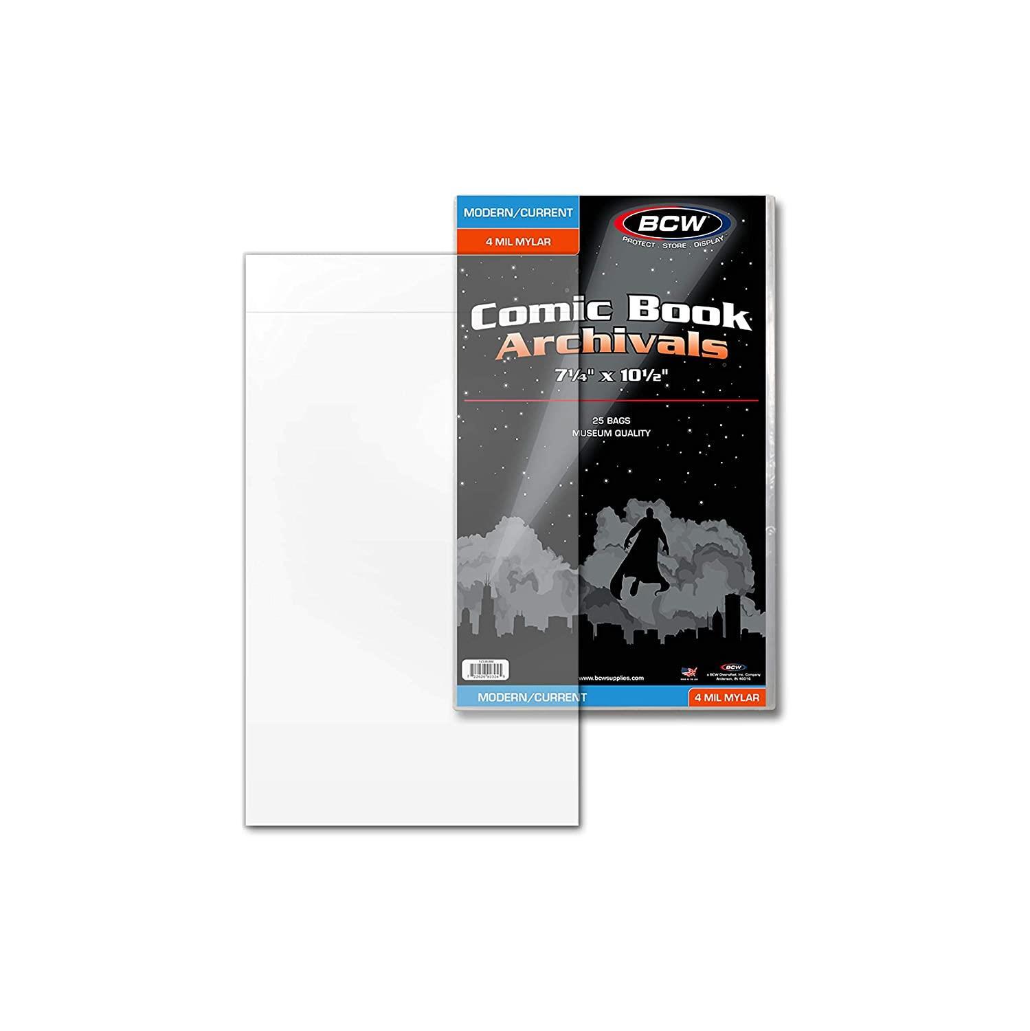 Current/Modern Comic Mylar Archivals 4 Mil