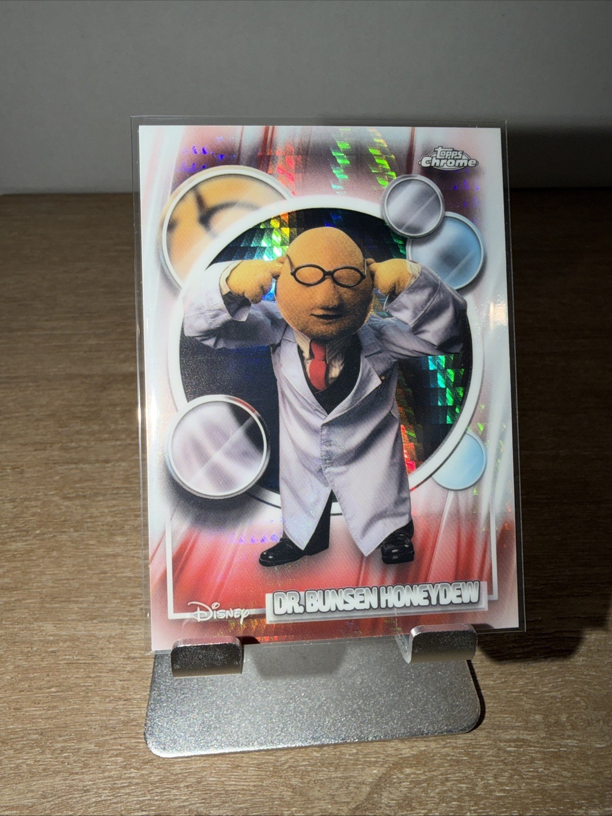 2026 Topps Chrome Disney Dr Bunsen Honeydew #58 Prism Refractor