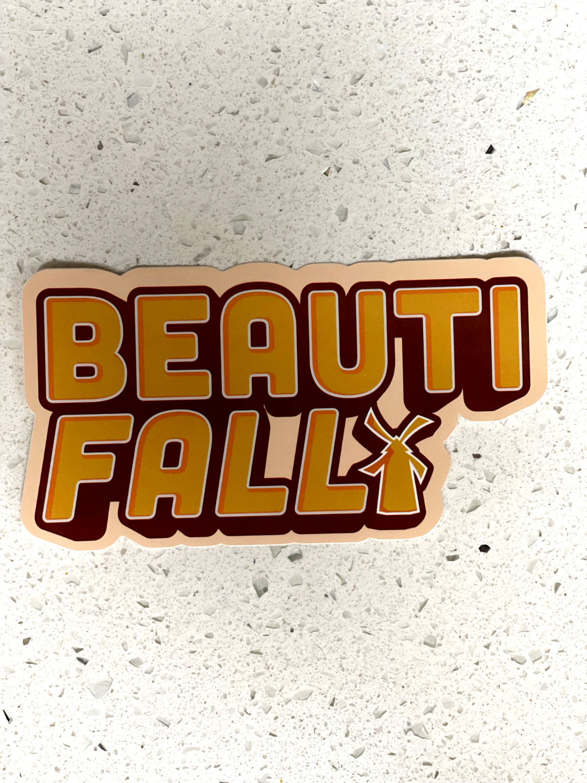 *NEW* Dutch Bros Sticker SEPTEMBER 2023 Beautifall Orange Fall Surprise Drop