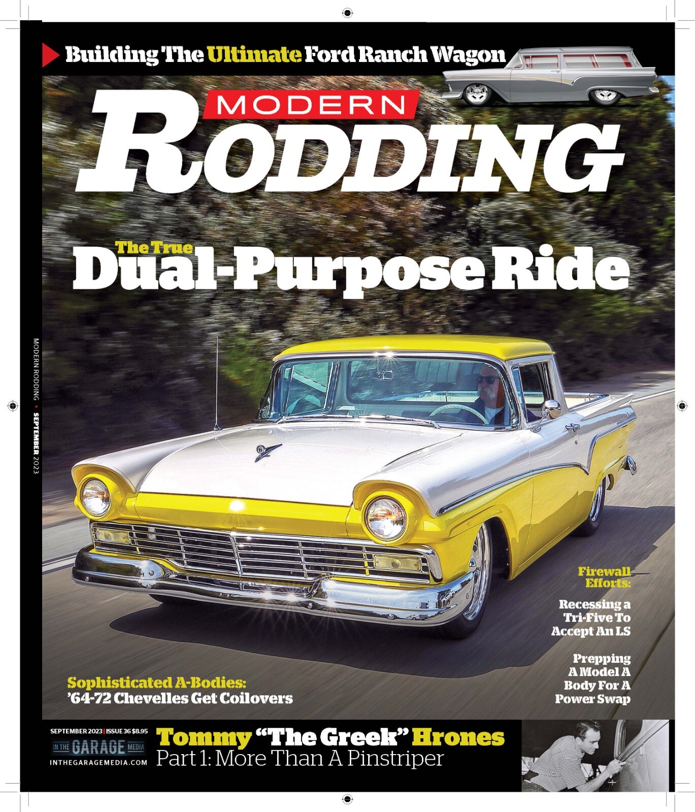 Modern Rodding Magazine Dual-Purpose Ride Issue #36 September 2023 – New