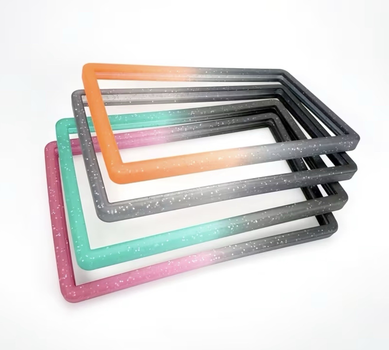 PSA Card Slab Protector Case – Silicone PINK AND BLACK