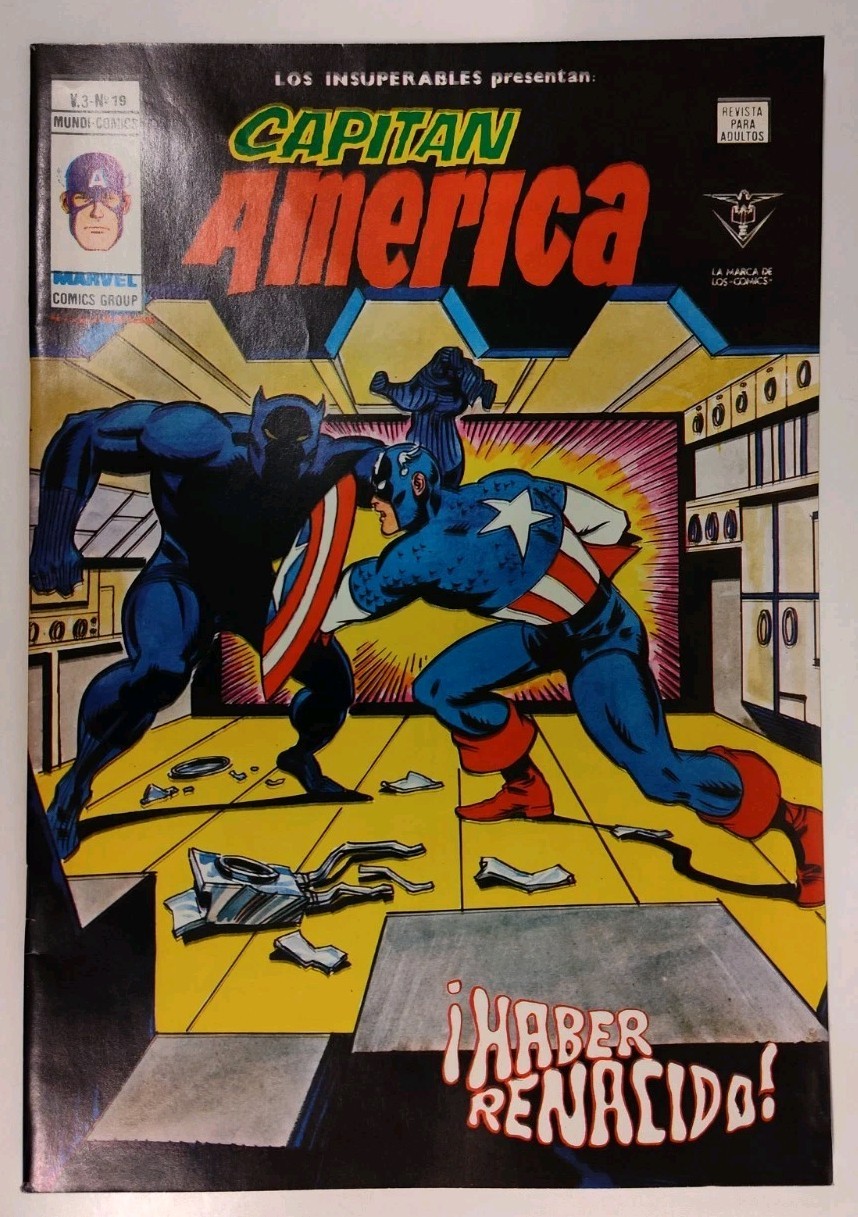 SPAIN Tales Of Suspense #97 98 * CAP vs BLACK PANTHER * Lopez Espi VARIANT * KEY