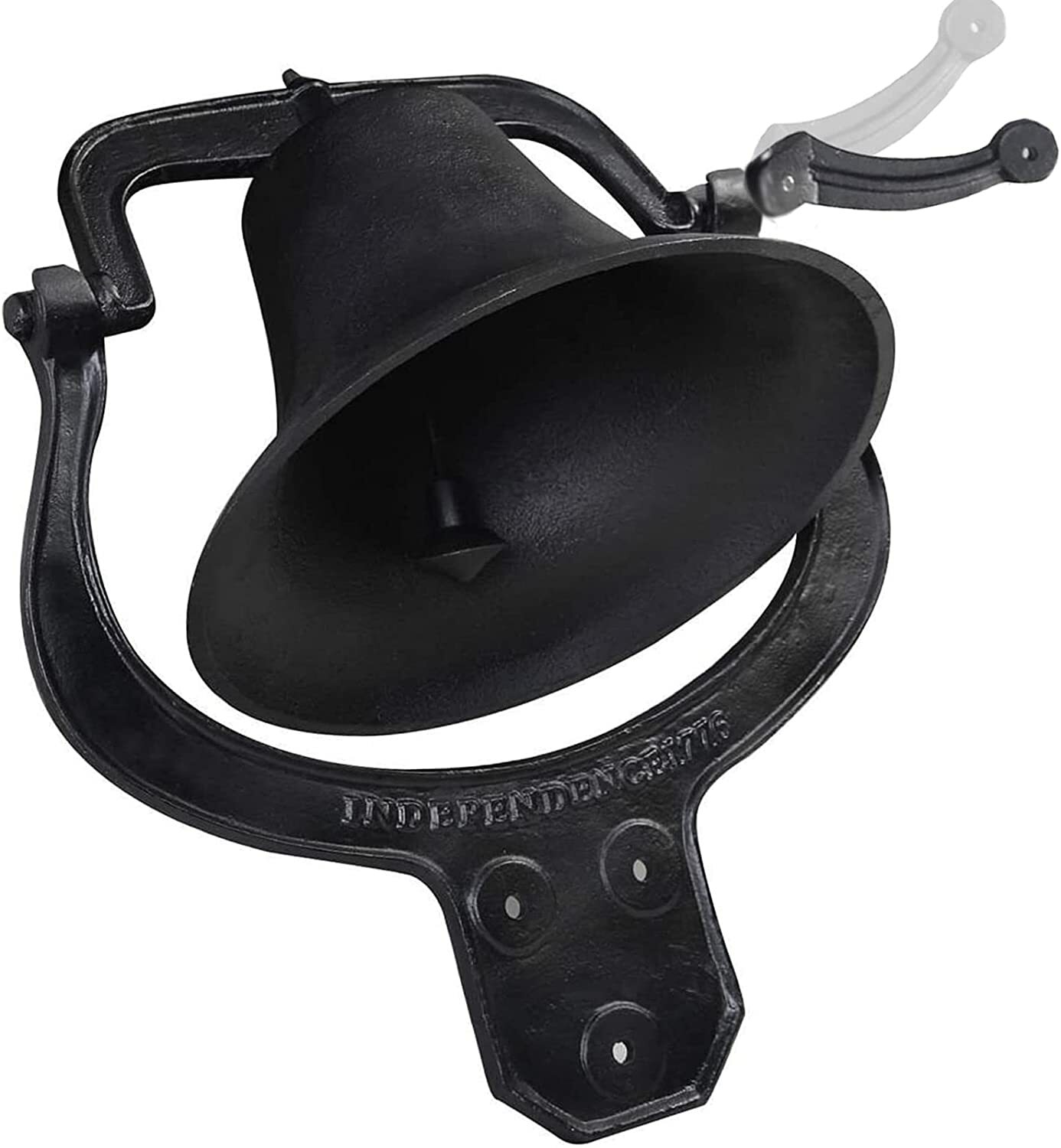 Outdoor Church School Antique Vintage Style Large Cast Iron Dinner Farm Bell