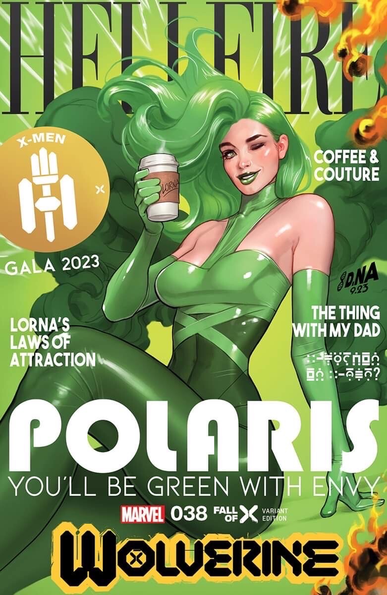 💥 WOLVERINE #38 DAVID NAKAYAMA Hellfire Gala Trade Dress Variant POLARIS