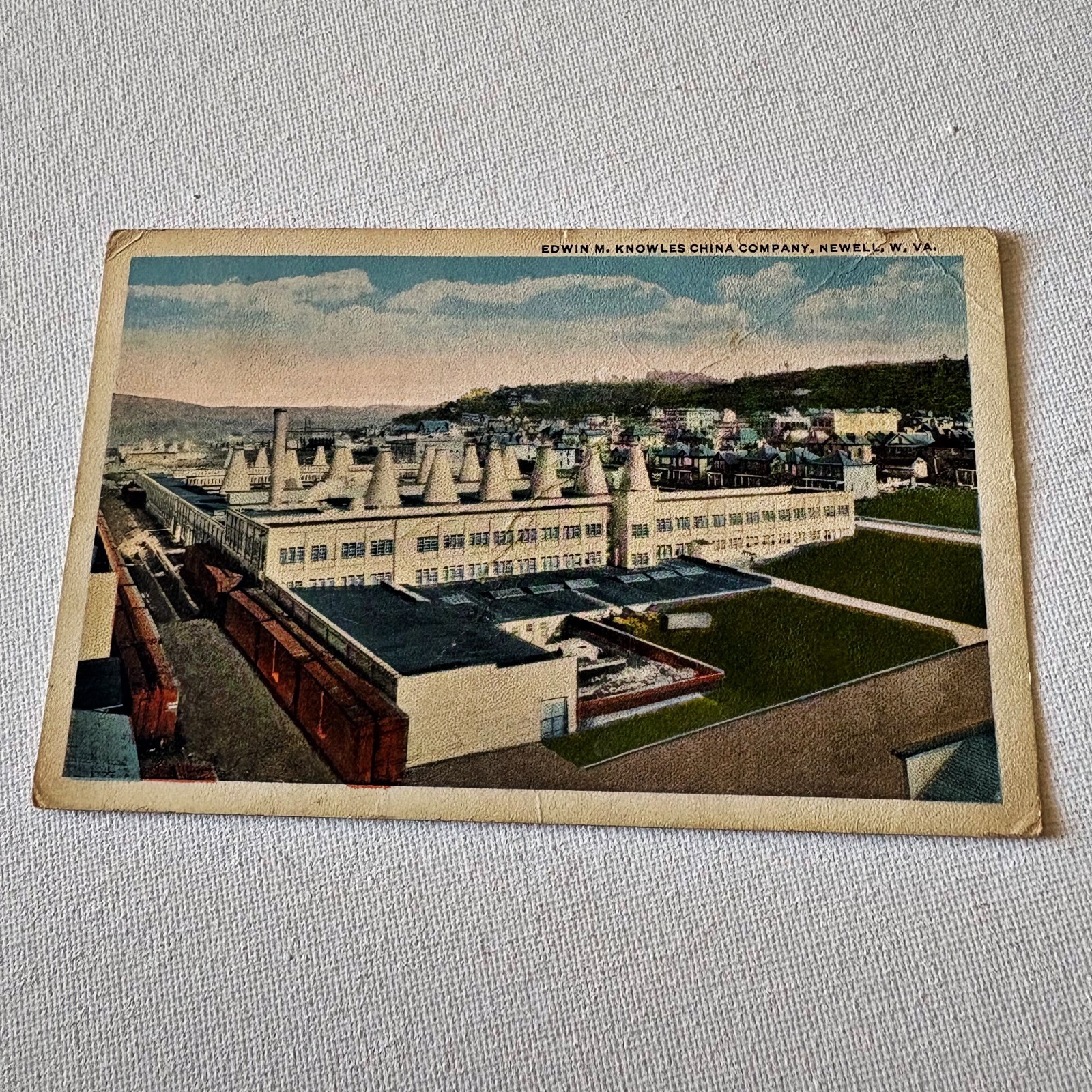 Vtg Topographical Post Cards Posted 1900s Nebraska WVA Washington Russia Canada
