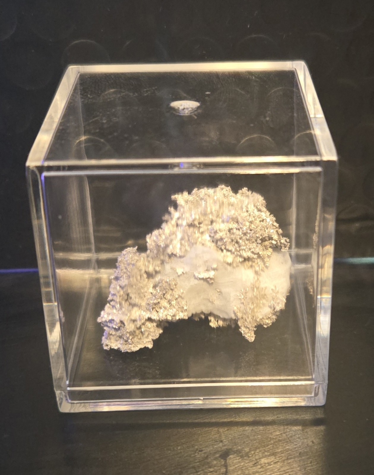 15.8 Grams Native Silver Specimen From Morocco
