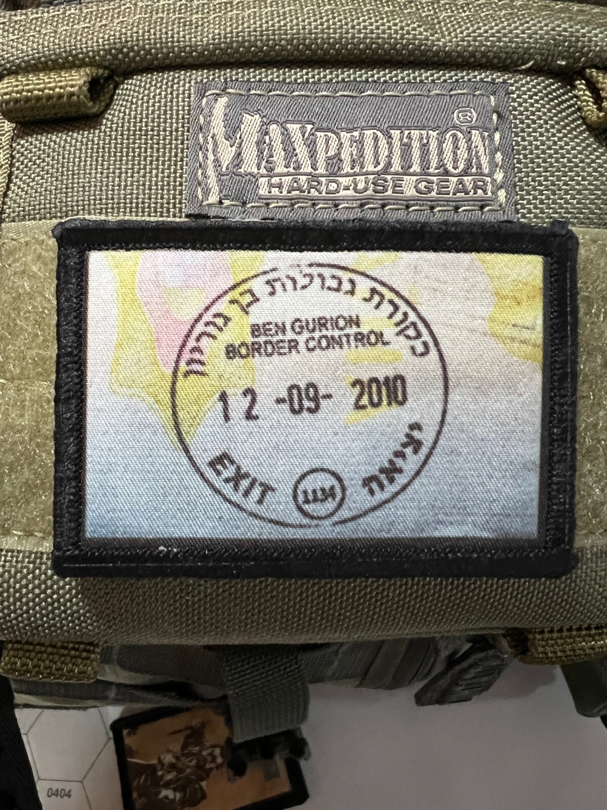 Ukraine Passport Stamp Morale Patch Tactical Military Army Flag Badge