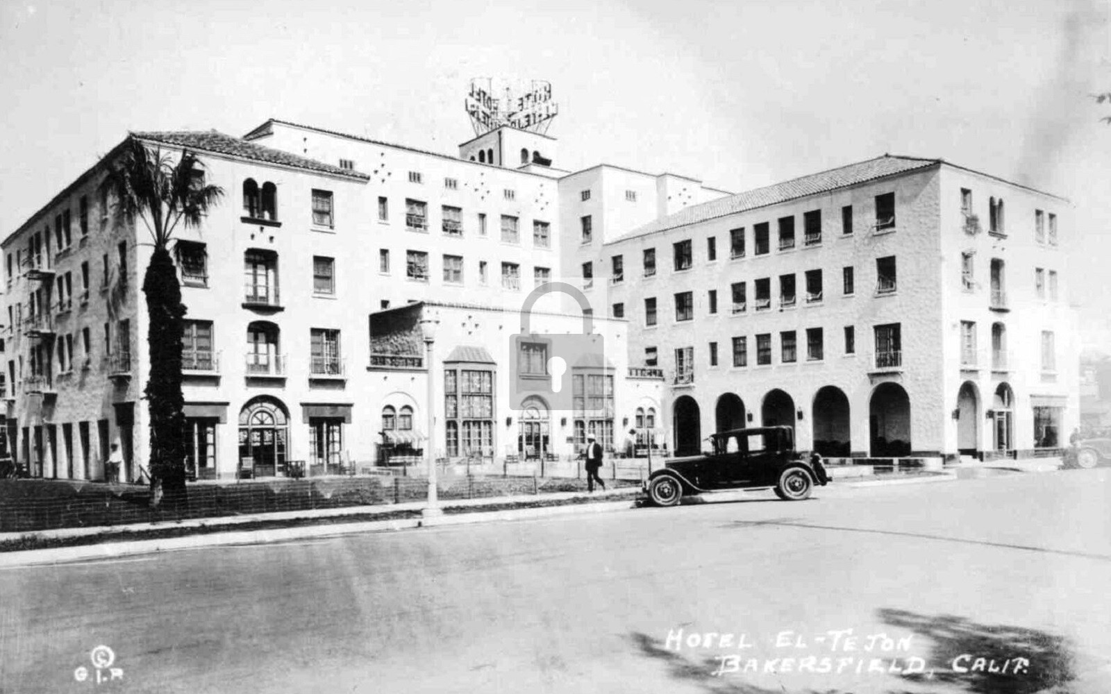 Hotel El Tejon Bakersfield California CA – Reprint