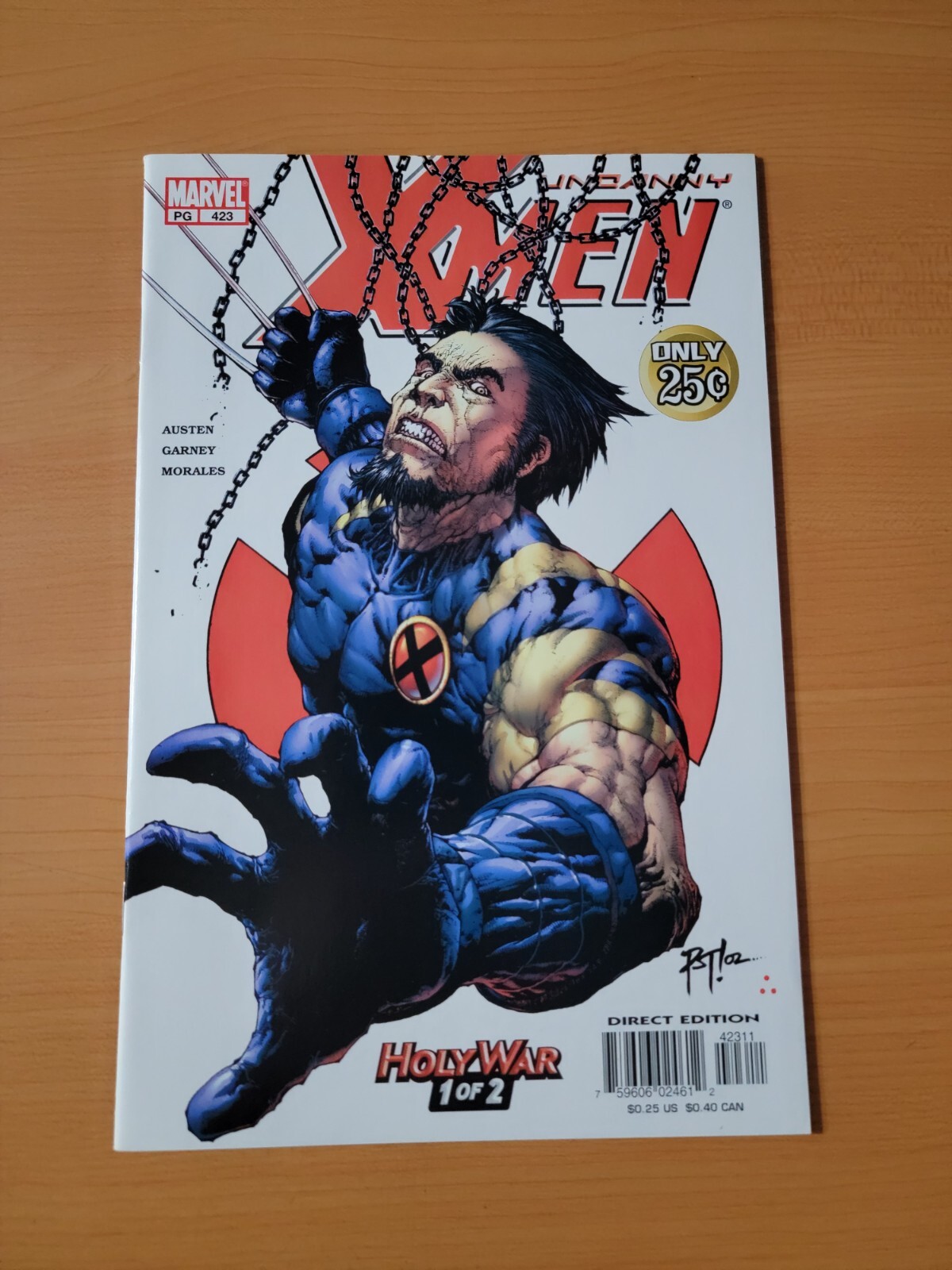 Uncanny X-Men #423 Direct Market Edition ~ NEAR MINT NM ~ 2003 Marvel Comics