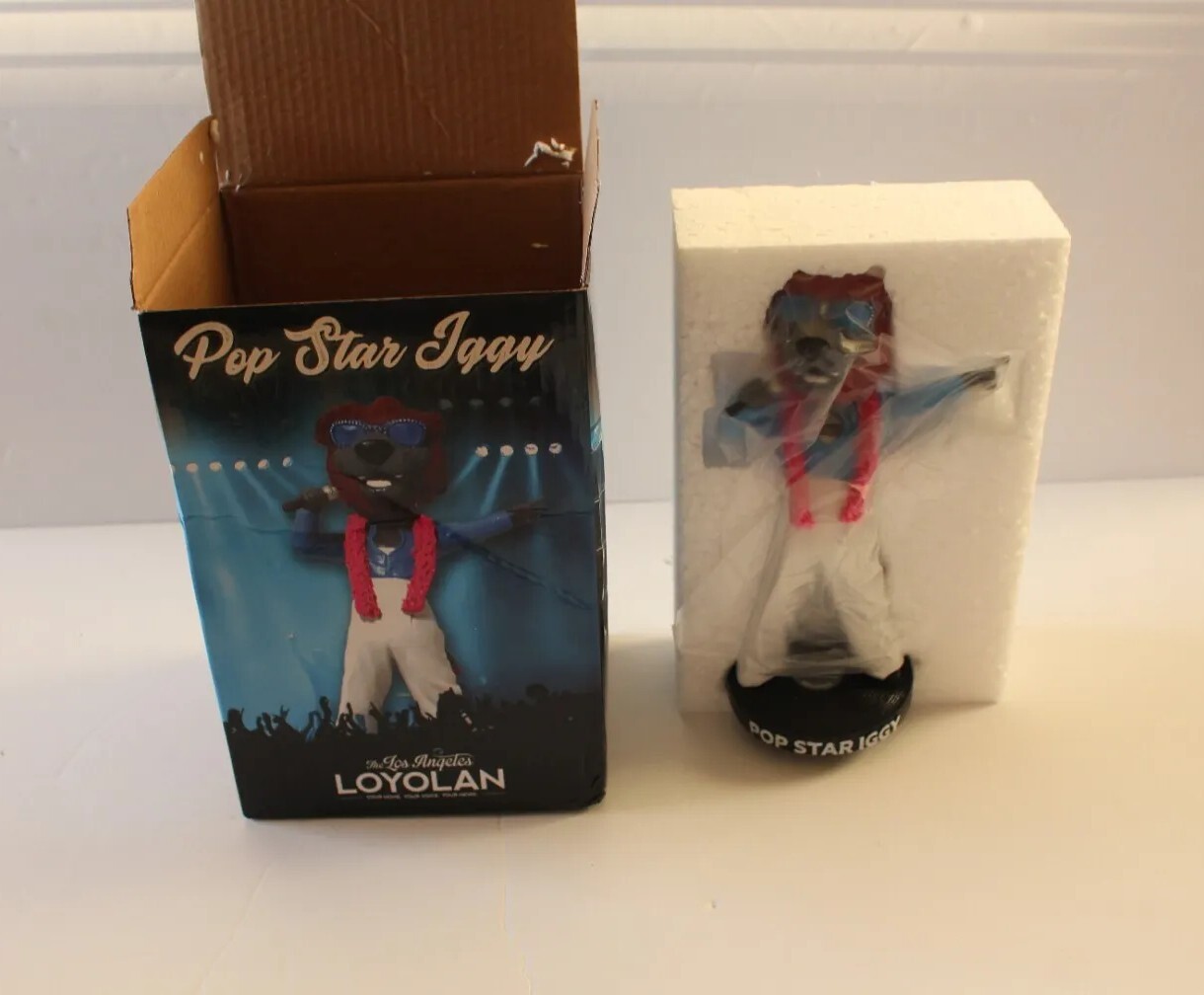 NIB 2023 LMU Pop Star Iggy LOYOLAN Marymount University Lions Bobblehead