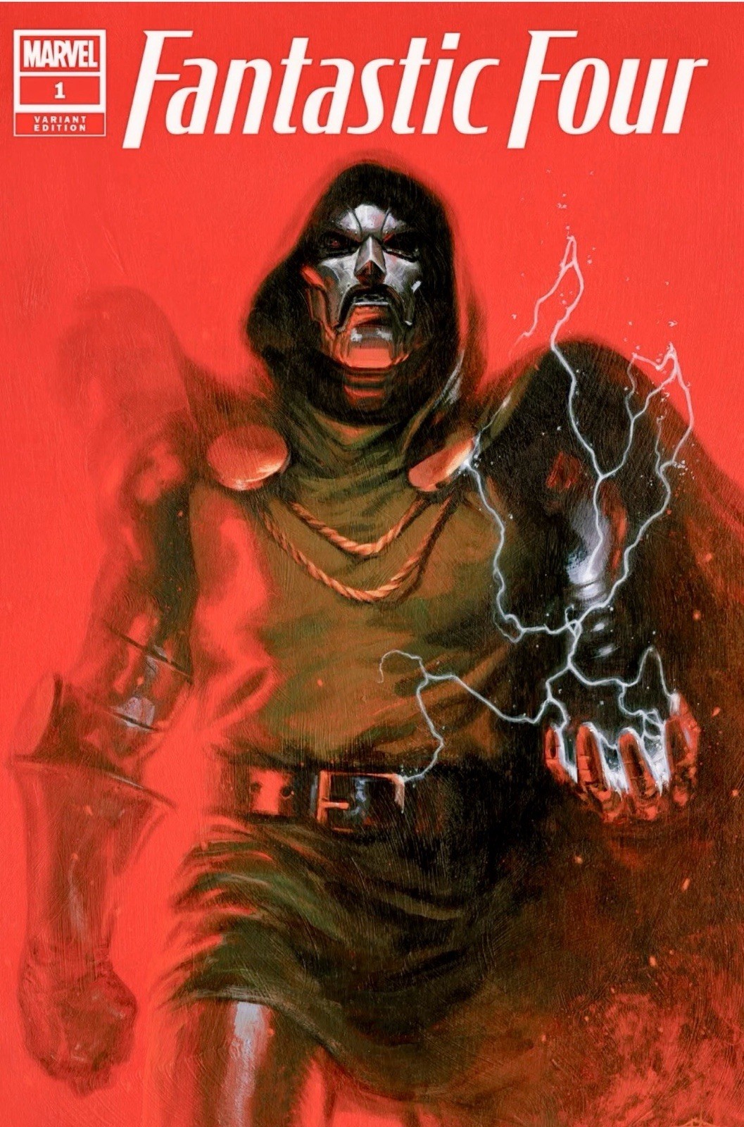 FANTASTIC FOUR #1 GABRIELE DELL OTTO EXCL DR. DOOM VARIANT LTD 1000 W/COA 2025