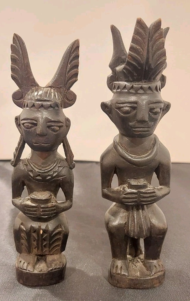 Nias Island Ancestor Indonesian Figurines