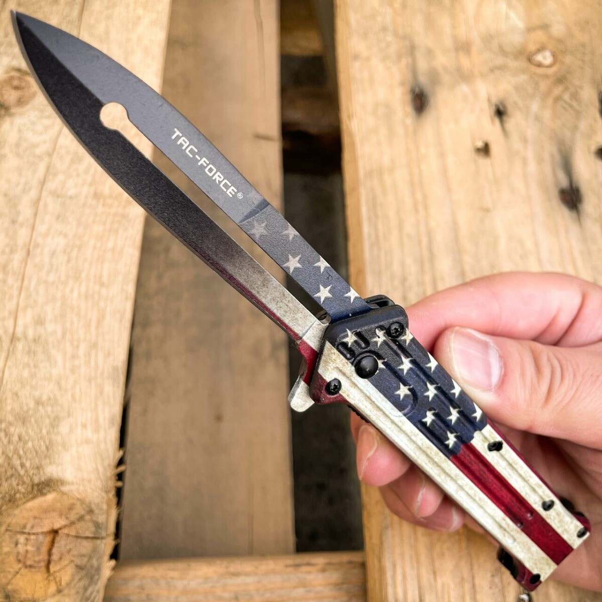 8” Joker Tactical Spring Assisted Open Blade Folding Pocket Knife Hunting Knife
