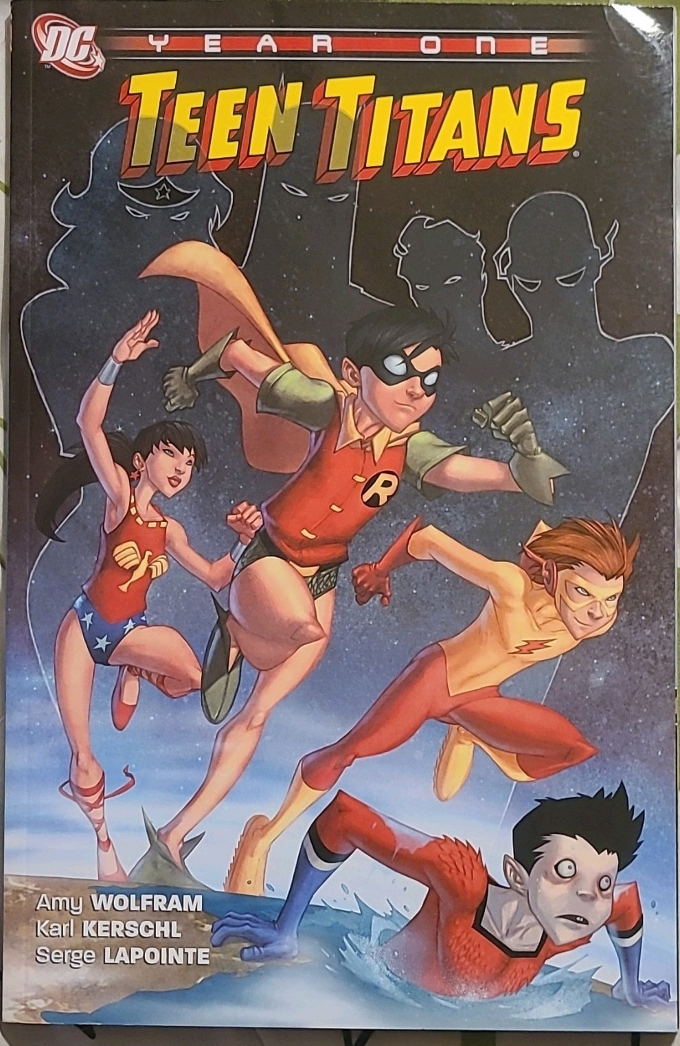 DC Comics Teen Titans: Year One TPB 2008 1st Printing Wolfram & Kerschl