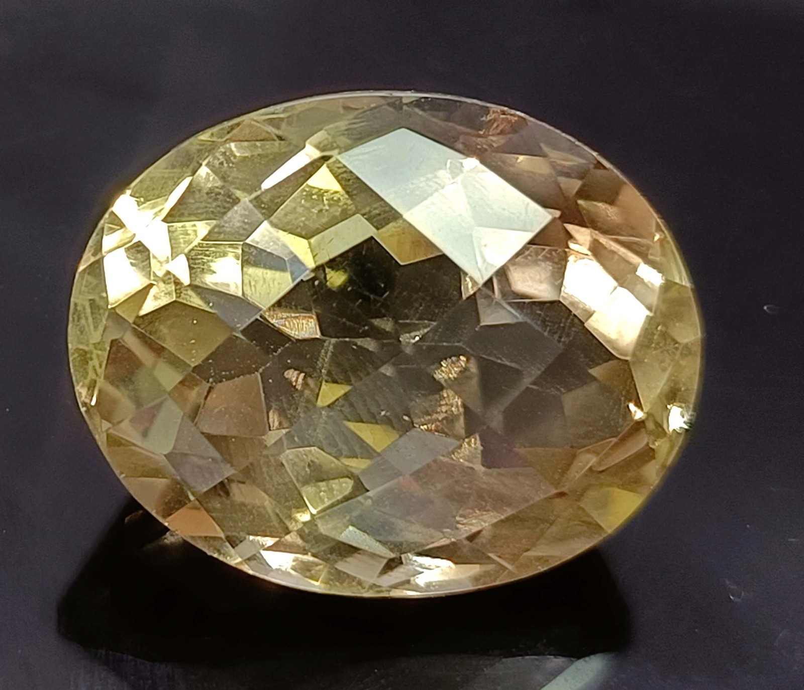 34.45 Ct Natural Yellow Sapphire Oval Cut IGL Certified Loose Gemstone 5AOO